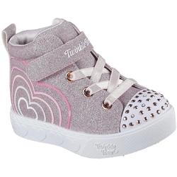 Pantofi sport copii Skechers Heart Steps - Heart Glow 314623N-RSGD Pantofi sport copii Skechers Heart Steps - Heart Glow 314623N-RSGD