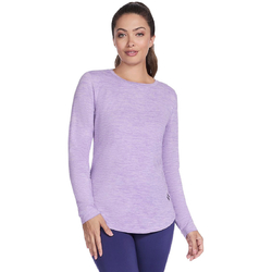 Bluza femei Skechers GO DRI Swift Long Sleeve Tunic Crew LT155-WLPR Bluza femei Skechers GO DRI Swift Long Sleeve Tunic Crew LT155-WLPR