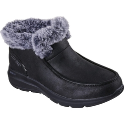 Ghete femei Skechers Glacial Ultra - Cozy Getaway 144221-BBK Ghete femei Skechers Glacial Ultra - Cozy Getaway 144221-BBK