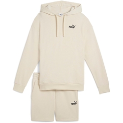 Echipament femei Puma Short Hooded Relaxed Sweat Suit 7 Tr Op 68507687