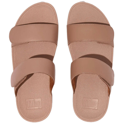 Sandale femei FITFLOP LULU Adjustable Leather Slides FV6-137