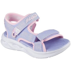 Sandale copii Skechers Sola Glow Sandal 303024L-LVLP