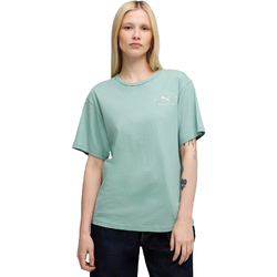 Tricou femei Puma Class Relaxed Tee Light Moss 68813037